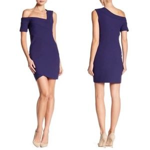 CINQ À SEPT Coralisa Asymmetrical Mini Dress